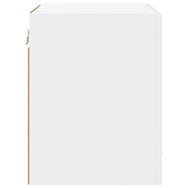 Casa si Gradina - Mobilier - Comode si corpuri - Corpuri bucatarie - Dulap suspendat cu raft Riga Alb 40 x 31 x 40 cm Lemn compozit - Infinity.ro
