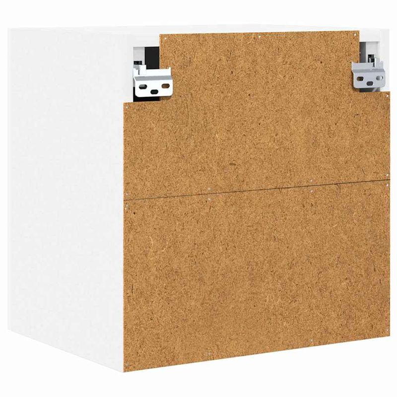 Casa si Gradina - Mobilier - Comode si corpuri - Corpuri bucatarie - Dulap suspendat cu raft Riga Alb 40 x 31 x 40 cm Lemn compozit - Infinity.ro