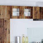 Casa si Gradina - Mobilier - Comode si corpuri - Corpuri bucatarie - Dulap suspendat de bucatarie 2 pcs Lemn Vechi 40 x 31 x 40 cm - Infinity.ro