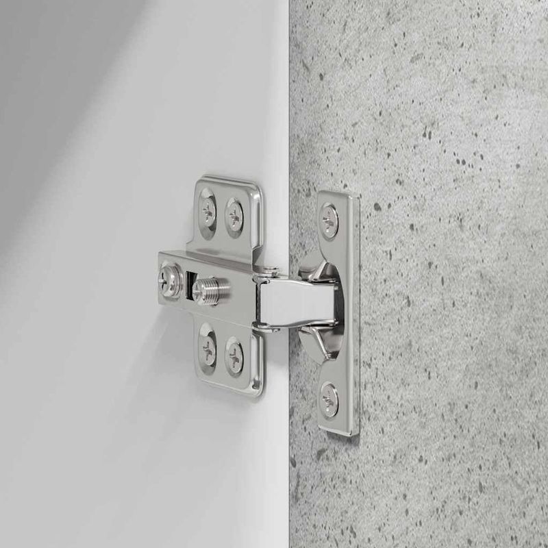 Casa si Gradina - Mobilier - Comode si corpuri - Corpuri bucatarie - Dulap suspendat cu raft Riga Gri din beton 60 x 31 x 80 cm - Infinity.ro