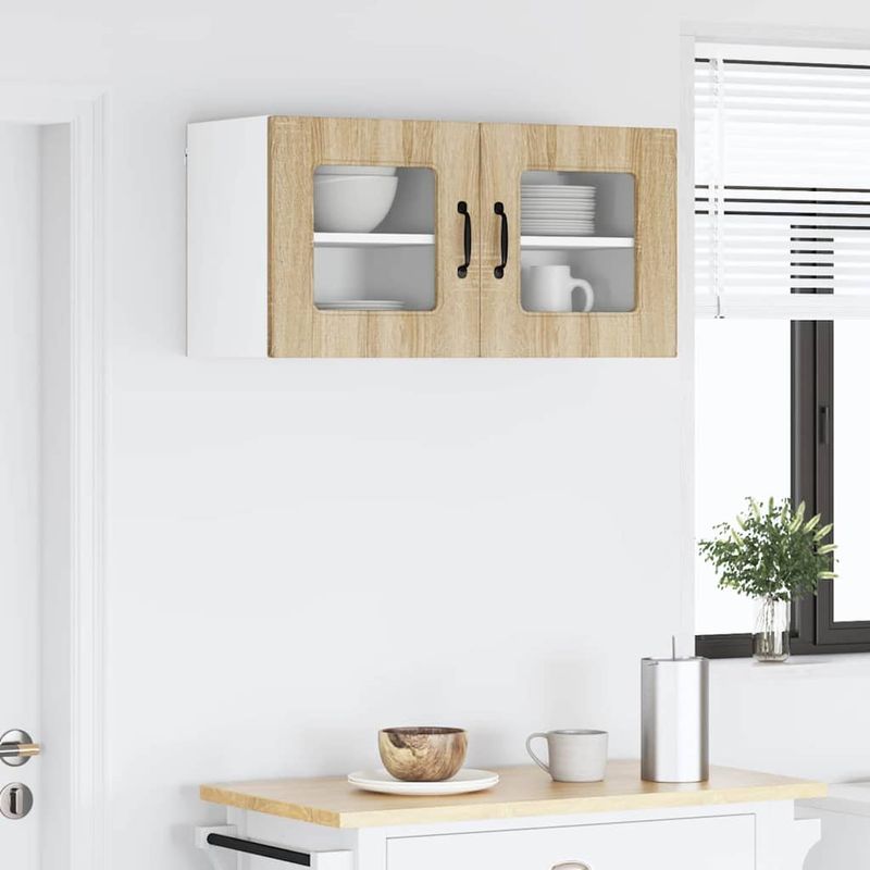 Casa si Gradina - Mobilier - Comode si corpuri - Corpuri bucatarie - Dulap suspendat de bucatarie Stejar Sonoma 40 x 31 x 40 cm - Infinity.ro