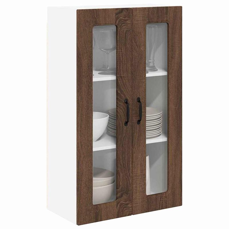 Casa si Gradina - Mobilier - Comode si corpuri - Corpuri bucatarie - Dulap suspendat de bucatarie Stejar inchis 60 x 31 x 100 cm - Infinity.ro