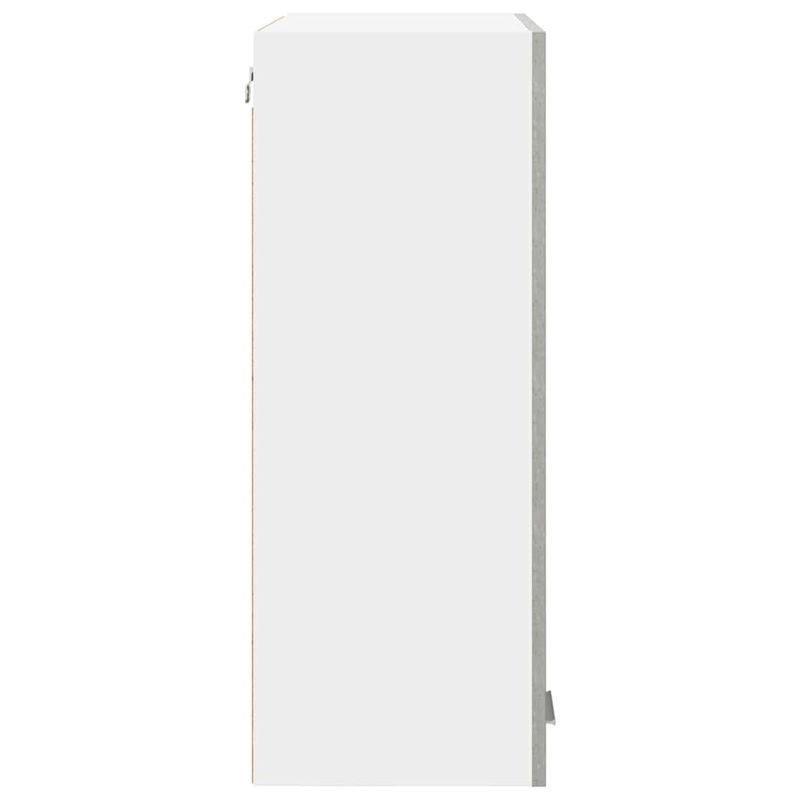 Casa si Gradina - Mobilier - Comode si corpuri - Corpuri bucatarie - Dulap suspendat cu raft Riga Gri din beton 60 x 31 x 80 cm - Infinity.ro