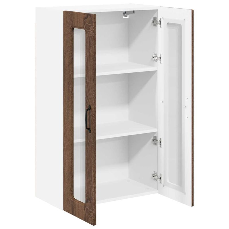 Casa si Gradina - Mobilier - Comode si corpuri - Corpuri bucatarie - Dulap suspendat de bucatarie Stejar inchis 60 x 31 x 100 cm - Infinity.ro