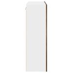 Casa si Gradina - Mobilier - Comode si corpuri - Corpuri bucatarie - Dulap suspendat cu raft Riga Stejar fumuriu 80 x 31 x 100 cm - Infinity.ro
