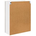 Casa si Gradina - Mobilier - Comode si corpuri - Corpuri bucatarie - Dulap suspendat cu raft Riga Stejar fumuriu 80 x 31 x 100 cm - Infinity.ro