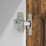 Casa si Gradina - Mobilier - Comode si corpuri - Corpuri bucatarie - Dulap suspendat cu raft Riga Stejar fumuriu 80 x 31 x 100 cm - Infinity.ro