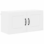 Casa si Gradina - Mobilier - Comode si corpuri - Corpuri bucatarie - Dulap suspendat de bucatarie cu raft Alb lucios 80 x 31 x 40 cm - Infinity.ro
