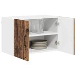 Casa si Gradina - Mobilier - Comode si corpuri - Corpuri bucatarie - Dulap suspendat de bucatarie 2 pcs Lemn Vechi 60 x 31 x 40 cm - Infinity.ro