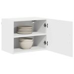 Casa si Gradina - Mobilier - Comode si corpuri - Corpuri bucatarie - Dulap suspendat de bucatarie cu raft 2 pcs Alb 50 x 31 x 40 cm - Infinity.ro