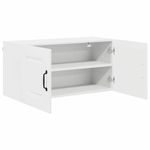 Casa si Gradina - Mobilier - Comode si corpuri - Corpuri bucatarie - Dulap suspendat de bucatarie cu raft Alb lucios 80 x 31 x 40 cm - Infinity.ro