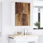 Casa si Gradina - Mobilier - Comode si corpuri - Corpuri bucatarie - Dulap suspendat de bucatarie 2 pcs Lemn Vechi 60 x 31 x 40 cm - Infinity.ro