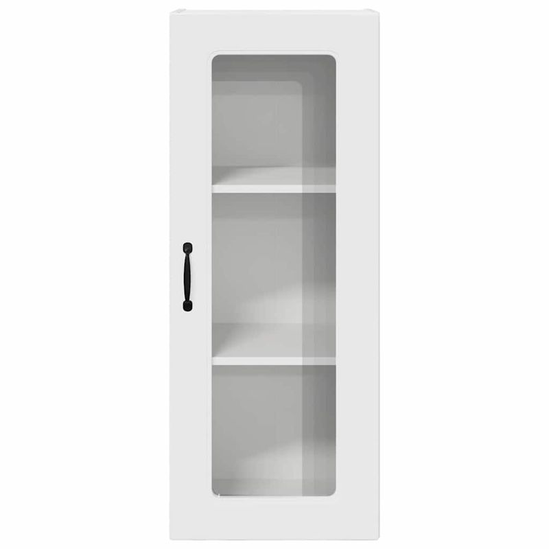 Casa si Gradina - Mobilier - Comode si corpuri - Corpuri bucatarie - Dulap suspendat de bucatarie cu usa Alb lucios 40 x 31 x 100 cm - Infinity.ro