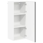 Casa si Gradina - Mobilier - Comode si corpuri - Corpuri bucatarie - Dulap suspendat de bucatarie cu raft Negru 40 x 31 x 100 cm - Infinity.ro