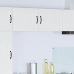 Casa si Gradina - Mobilier - Comode si corpuri - Corpuri bucatarie - Dulap suspendat de bucatarie cu raft 2 pcs Alb 50 x 31 x 40 cm - Infinity.ro