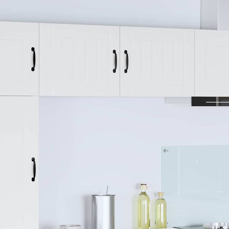 Casa si Gradina - Mobilier - Comode si corpuri - Corpuri bucatarie - Dulap suspendat de bucatarie cu raft 2 pcs Alb 50 x 31 x 40 cm - Infinity.ro