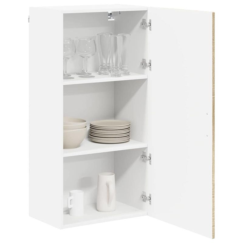 Casa si Gradina - Mobilier - Comode si corpuri - Corpuri bucatarie - Dulap suspendat de bucatarie Stejar Sonoma 50 x 31 x 100 cm - Infinity.ro