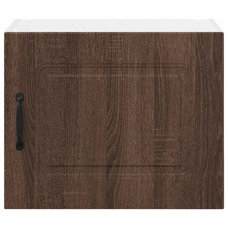 Casa si Gradina - Mobilier - Comode si corpuri - Corpuri bucatarie - Dulap suspendat de bucatarie cu raft cu usa 2 pcs Stejar inchis - Infinity.ro