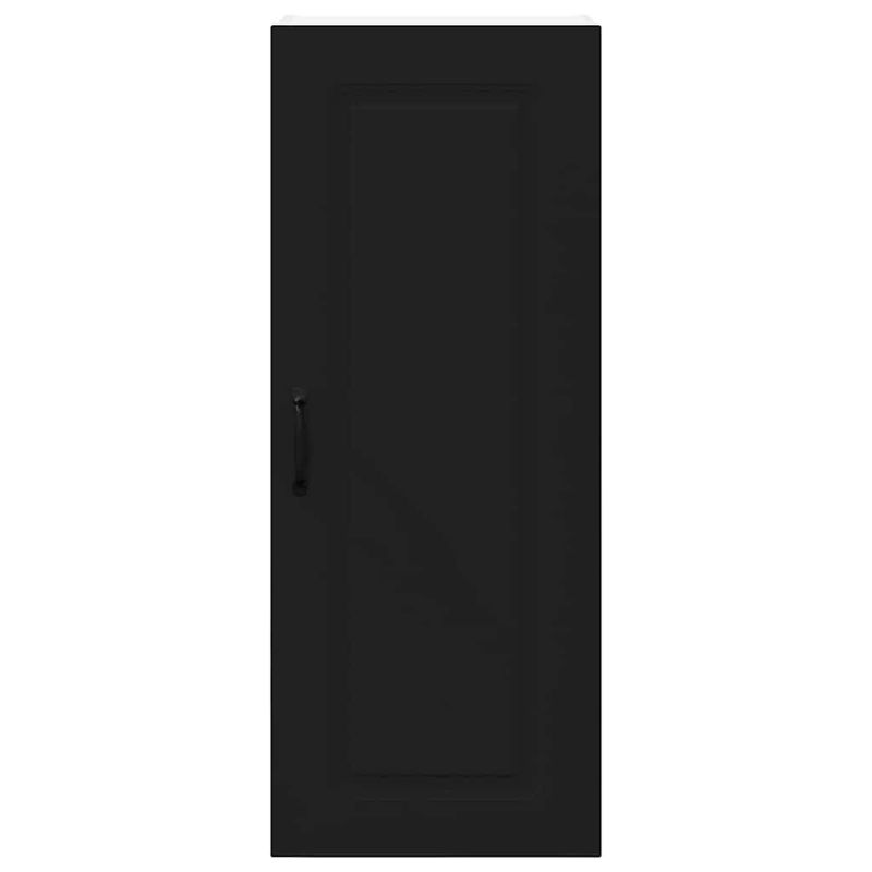 Casa si Gradina - Mobilier - Comode si corpuri - Corpuri bucatarie - Dulap suspendat de bucatarie cu raft Negru 40 x 31 x 100 cm - Infinity.ro
