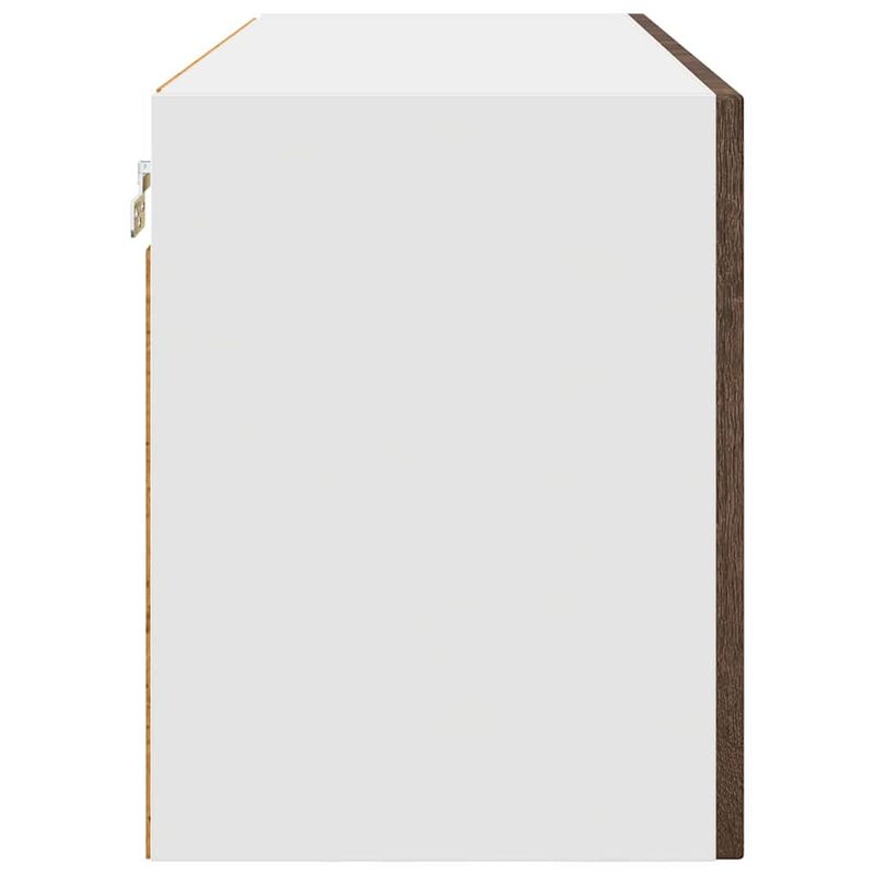 Casa si Gradina - Mobilier - Comode si corpuri - Corpuri bucatarie - Dulap suspendat de bucatarie Stejar inchis 80 x 31 x 40 cm - Infinity.ro