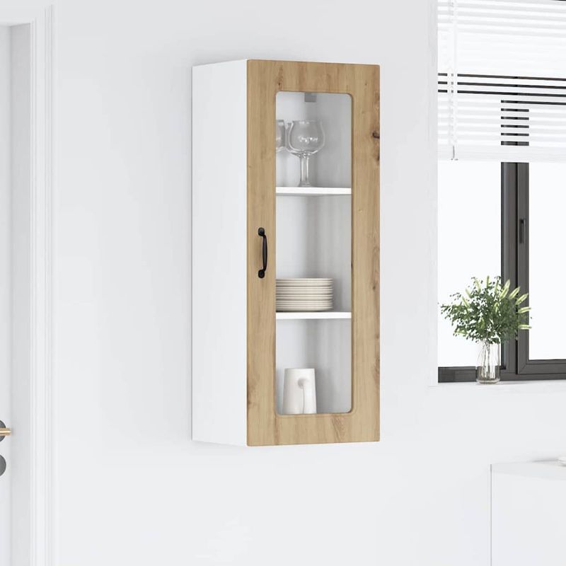 Casa si Gradina - Mobilier - Comode si corpuri - Corpuri bucatarie - Dulap suspendat de bucatarie Stejar Artizanal 40 x 31 x 100 cm - Infinity.ro