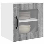 Casa si Gradina - Mobilier - Comode si corpuri - Corpuri bucatarie - Dulap suspendat de bucatarie 2 pcs Gri Sonoma 40 x 31 x 40 cm - Infinity.ro
