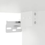 Casa si Gradina - Mobilier - Comode si corpuri - Corpuri bucatarie - Dulap suspendat de bucatarie cu raft Alb lucios 57 x 57 x 40 cm - Infinity.ro