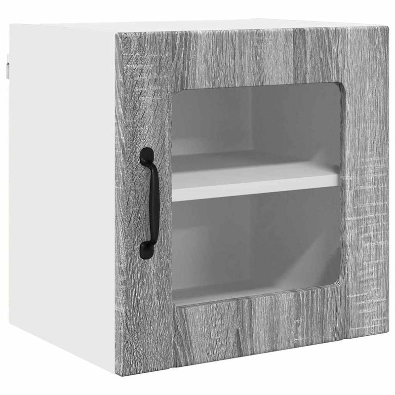 Casa si Gradina - Mobilier - Comode si corpuri - Corpuri bucatarie - Dulap suspendat de bucatarie 2 pcs Gri Sonoma 40 x 31 x 40 cm - Infinity.ro