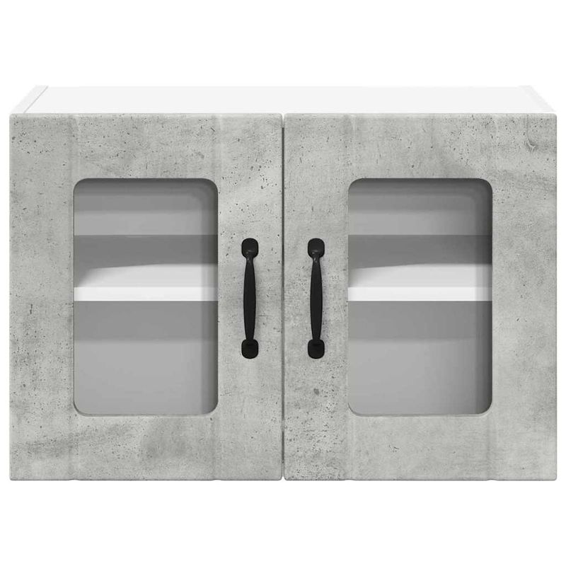 Casa si Gradina - Mobilier - Comode si corpuri - Corpuri bucatarie - Dulap suspendat de bucatarie Gri din beton 60 x 31 x 40 cm - Infinity.ro