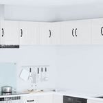 Casa si Gradina - Mobilier - Comode si corpuri - Corpuri bucatarie - Dulap suspendat de bucatarie cu raft Alb lucios 57 x 57 x 40 cm - Infinity.ro