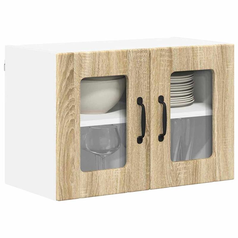 Casa si Gradina - Mobilier - Comode si corpuri - Corpuri bucatarie - Dulap suspendat de bucatarie Stejar Sonoma 60 x 31 x 40 cm - Infinity.ro