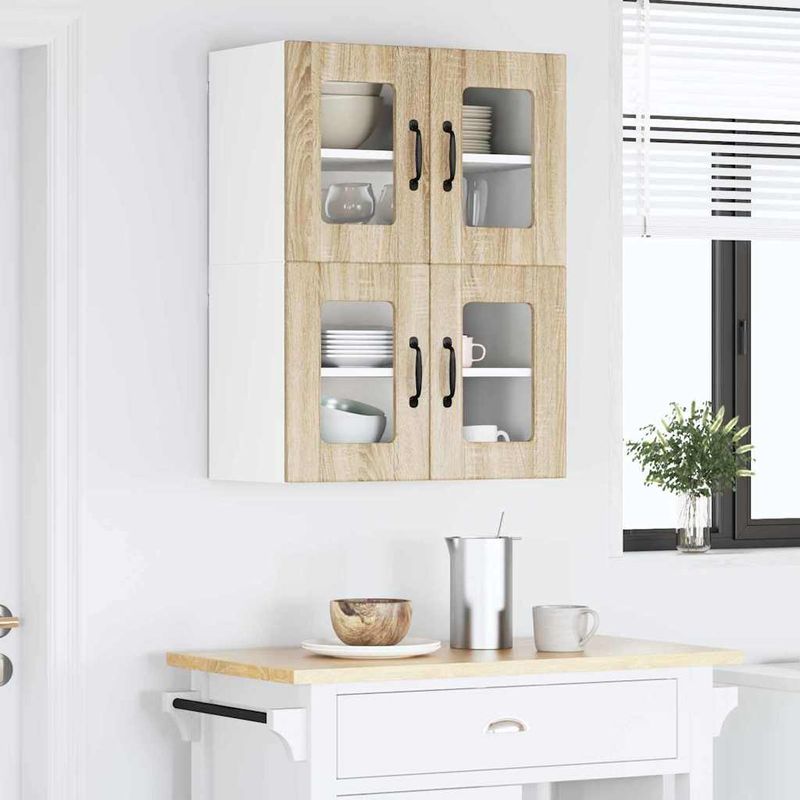 Casa si Gradina - Mobilier - Comode si corpuri - Corpuri bucatarie - Dulap suspendat de bucatarie Stejar Sonoma 60 x 31 x 40 cm - Infinity.ro