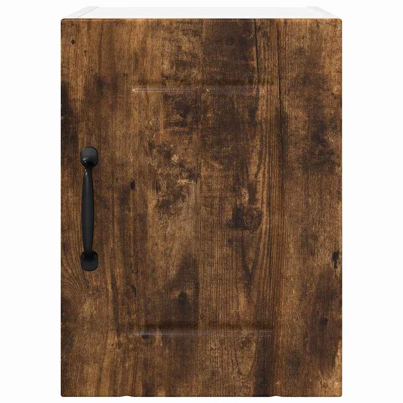 Casa si Gradina - Mobilier - Comode si corpuri - Corpuri bucatarie - Dulap suspendat de bucatarie cu raft 2 pcs Stejar fumuriu - Infinity.ro