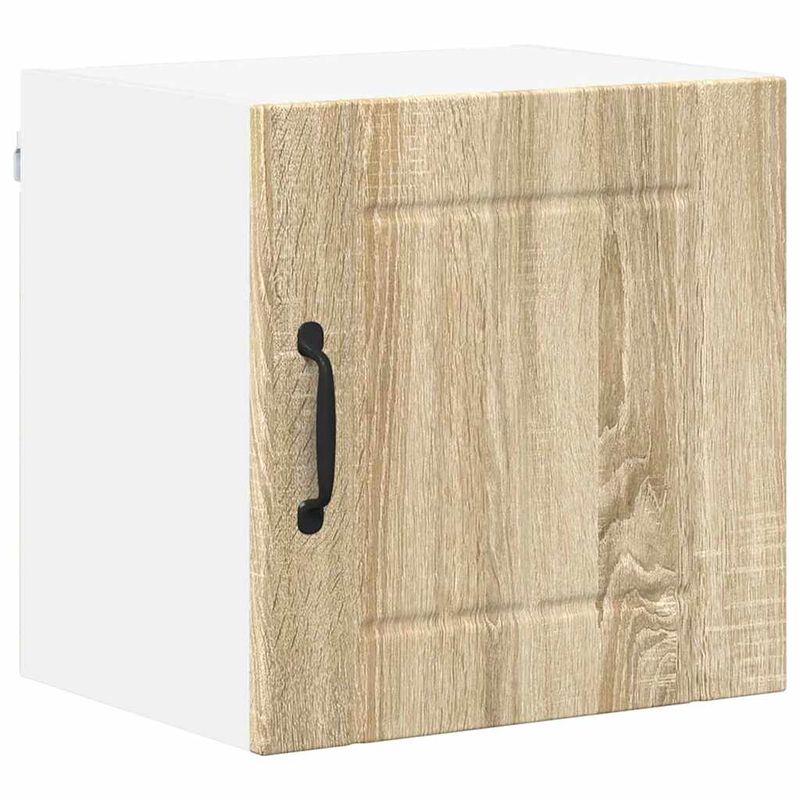 Casa si Gradina - Mobilier - Comode si corpuri - Corpuri bucatarie - Dulap suspendat de bucatarie cu raft 2 pcs Stejar Sonoma - Infinity.ro