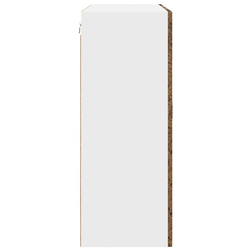 Casa si Gradina - Mobilier - Comode si corpuri - Corpuri bucatarie - Dulap suspendat de bucatarie cu raft Lemn Vechi 80 x 31 x 80 cm - Infinity.ro