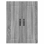 Casa si Gradina - Mobilier - Comode si corpuri - Corpuri bucatarie - Dulap suspendat de bucatarie cu raft Gri Sonoma 60 x 31 x 80 cm - Infinity.ro