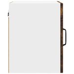Casa si Gradina - Mobilier - Comode si corpuri - Corpuri bucatarie - Dulap suspendat de bucatarie cu raft 2 pcs Stejar fumuriu - Infinity.ro