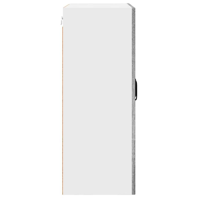 Casa si Gradina - Mobilier - Comode si corpuri - Corpuri bucatarie - Dulap suspendat de bucatarie cu raft Gri Sonoma 60 x 31 x 80 cm - Infinity.ro