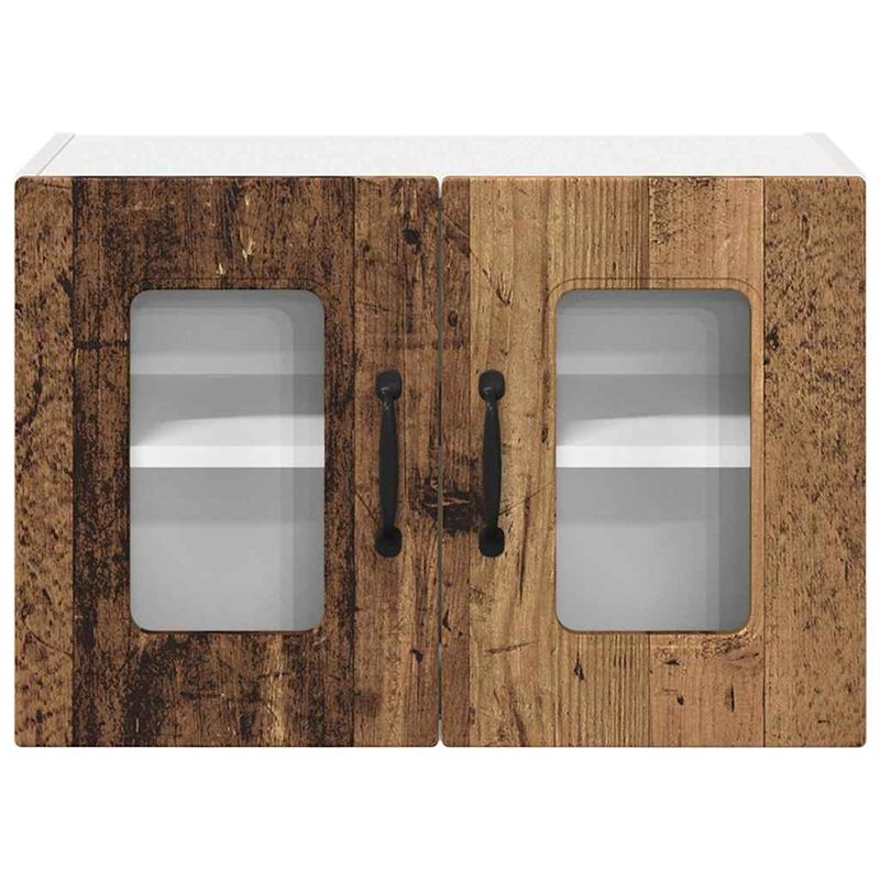 Casa si Gradina - Mobilier - Comode si corpuri - Corpuri bucatarie - Dulap suspendat de bucatarie 2 pcs Lemn Vechi 60 x 31 x 40 cm - Infinity.ro