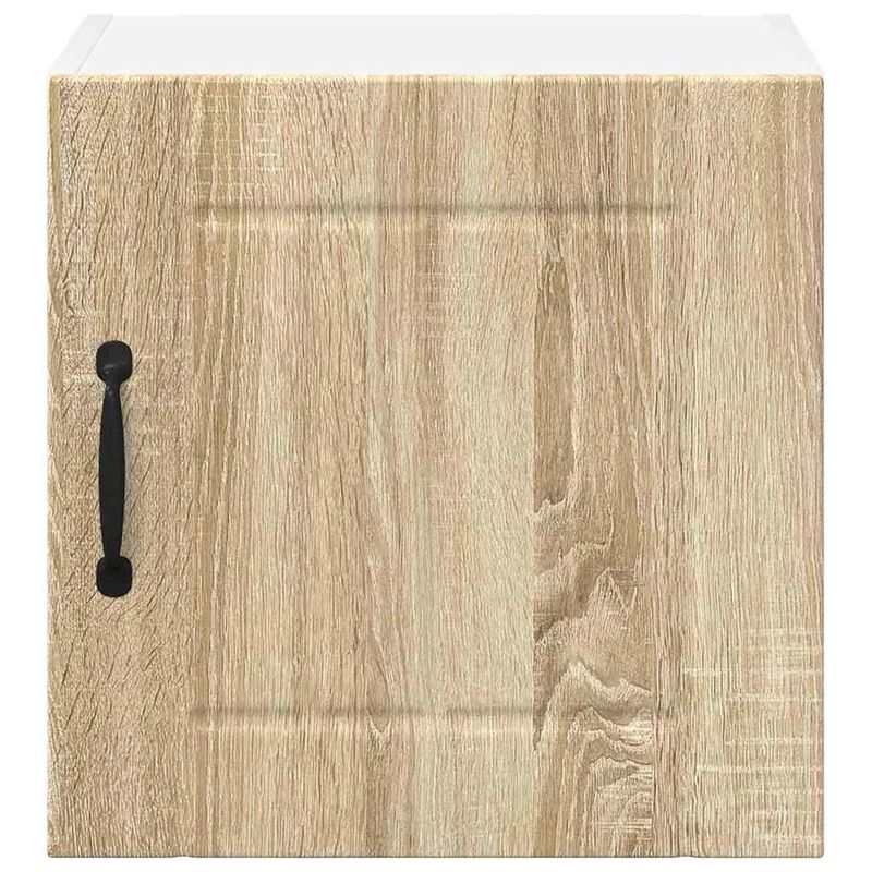 Casa si Gradina - Mobilier - Comode si corpuri - Corpuri bucatarie - Dulap suspendat de bucatarie cu raft 2 pcs Stejar Sonoma - Infinity.ro