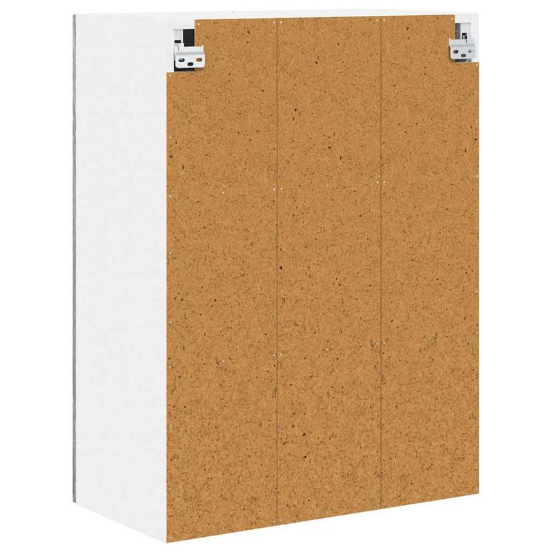 Casa si Gradina - Mobilier - Comode si corpuri - Corpuri bucatarie - Dulap suspendat de bucatarie cu raft Gri Sonoma 60 x 31 x 80 cm - Infinity.ro