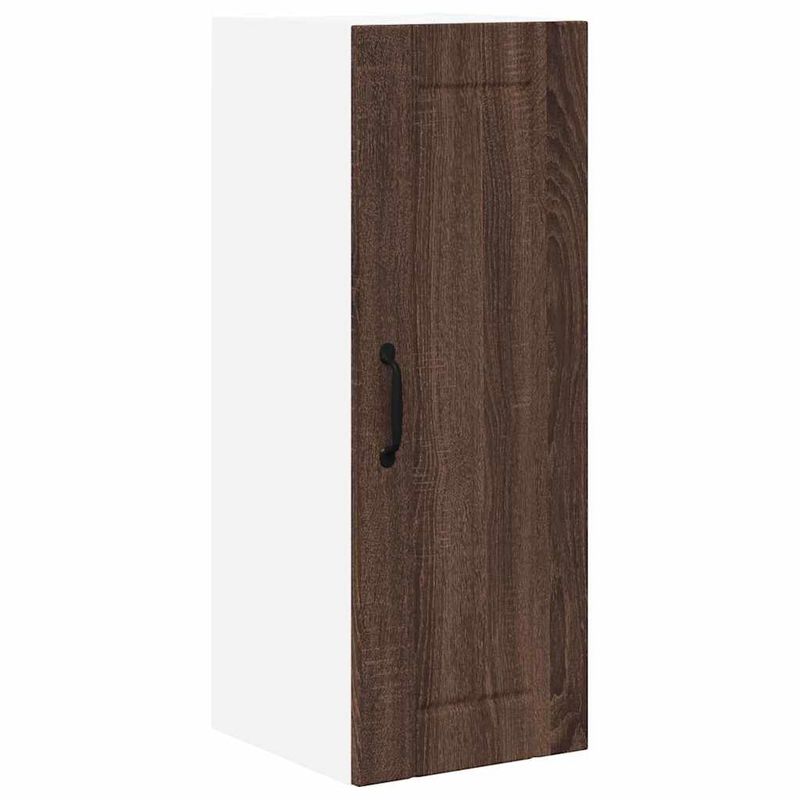 Casa si Gradina - Mobilier - Comode si corpuri - Corpuri bucatarie - Dulap suspendat de bucatarie cu raft 2 pcs Stejar inchis - Infinity.ro