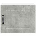 Casa si Gradina - Mobilier - Comode si corpuri - Corpuri bucatarie - Dulap suspendat de bucatarie cu raft 2 pcs Gri din beton - Infinity.ro