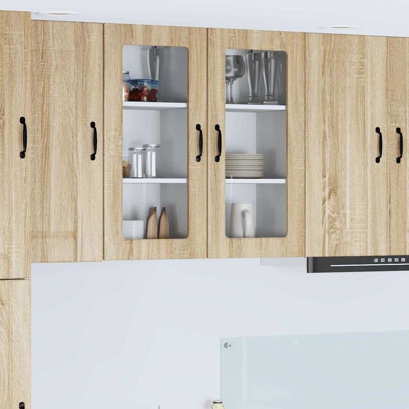 Casa si Gradina - Mobilier - Comode si corpuri - Corpuri bucatarie - Dulap suspendat de bucatarie Stejar Sonoma 40 x 31 x 80 cm - Infinity.ro