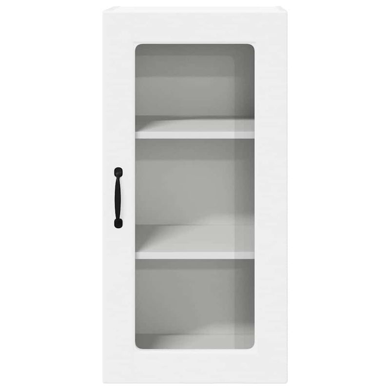 Casa si Gradina - Mobilier - Comode si corpuri - Corpuri bucatarie - Dulap suspendat de bucatarie cu raft 2 pcs Alb 40 x 31 x 80 cm - Infinity.ro