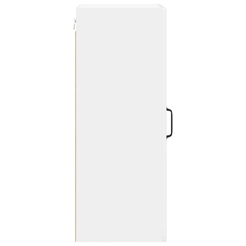 Casa si Gradina - Mobilier - Comode si corpuri - Corpuri bucatarie - Dulap suspendat de bucatarie cu raft Alb lucios 40 x 31 x 80 cm - Infinity.ro