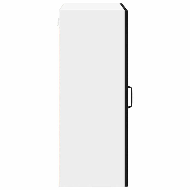 Casa si Gradina - Mobilier - Comode si corpuri - Corpuri bucatarie - Dulap suspendat de bucatarie cu raft Negru 50 x 31 x 80 cm - Infinity.ro