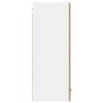 Casa si Gradina - Mobilier - Comode si corpuri - Corpuri bucatarie - Dulap suspendat cu raft Riga Stejar Sonoma 40 x 31 x 80 cm - Infinity.ro