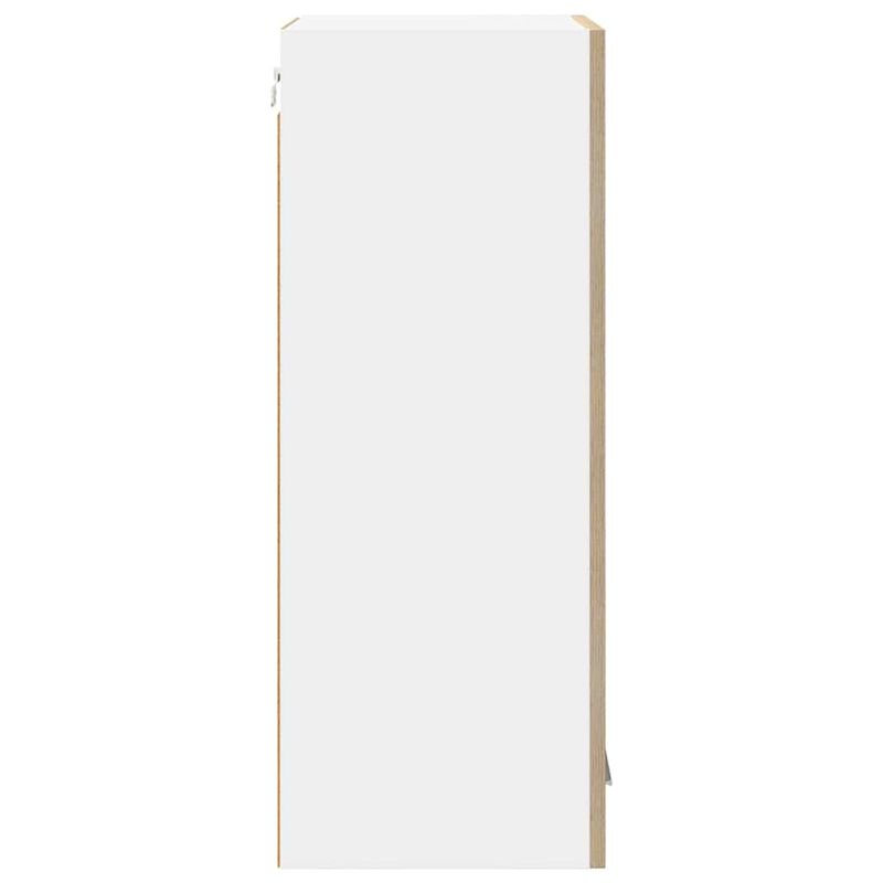 Casa si Gradina - Mobilier - Comode si corpuri - Corpuri bucatarie - Dulap suspendat cu raft Riga Stejar Sonoma 40 x 31 x 80 cm - Infinity.ro