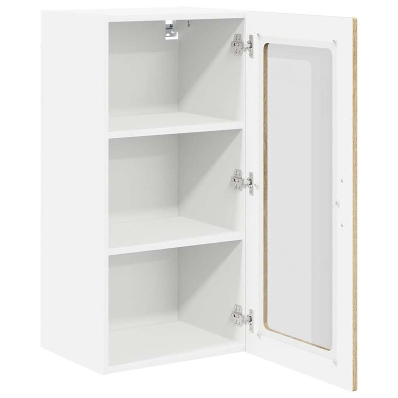 Casa si Gradina - Mobilier - Comode si corpuri - Corpuri bucatarie - Dulap suspendat de bucatarie Stejar Sonoma 40 x 31 x 80 cm - Infinity.ro